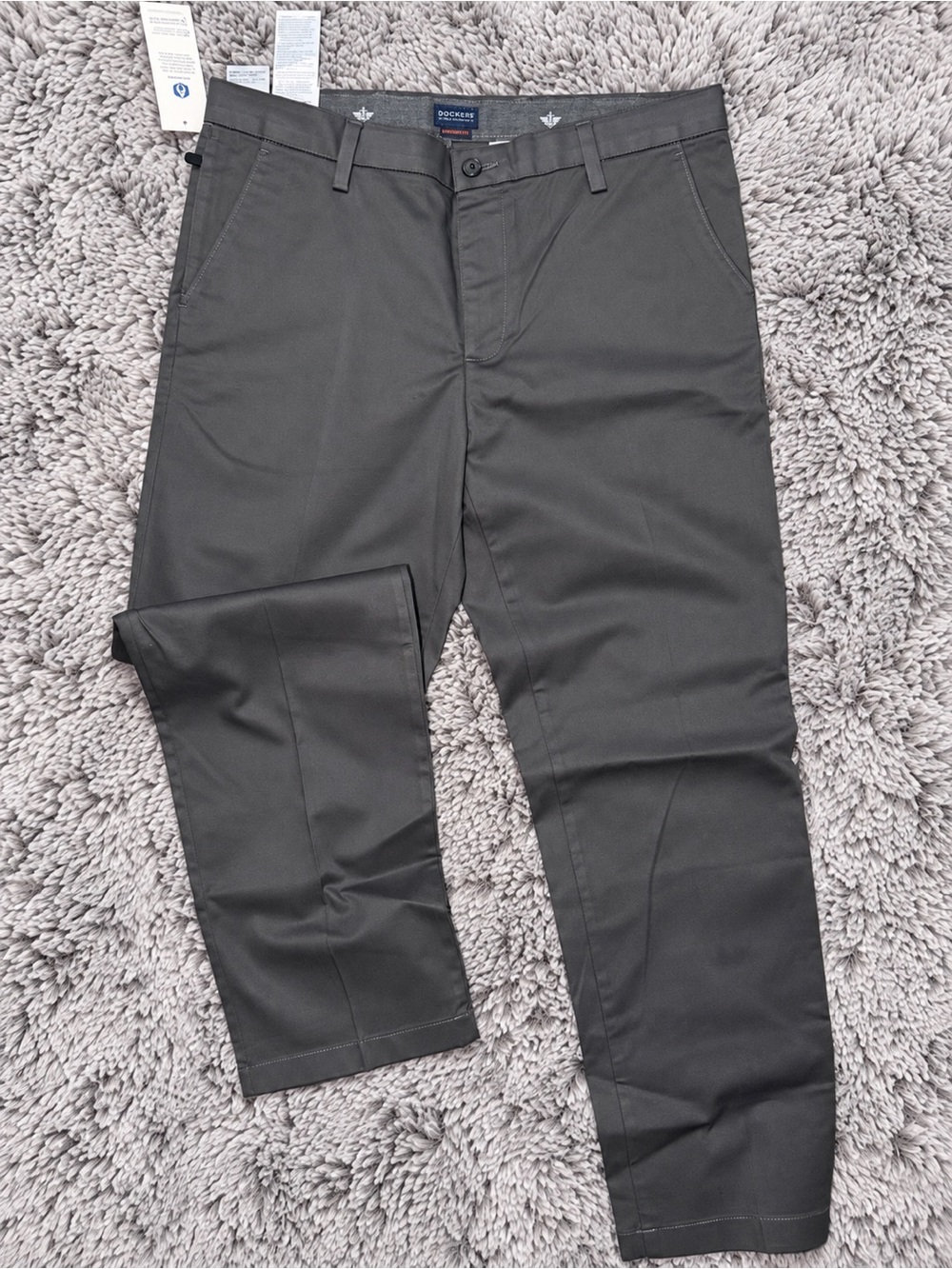 Dockers Workday Khaki Smart 360 Flex Straight Fit Pants 38x34 NWT